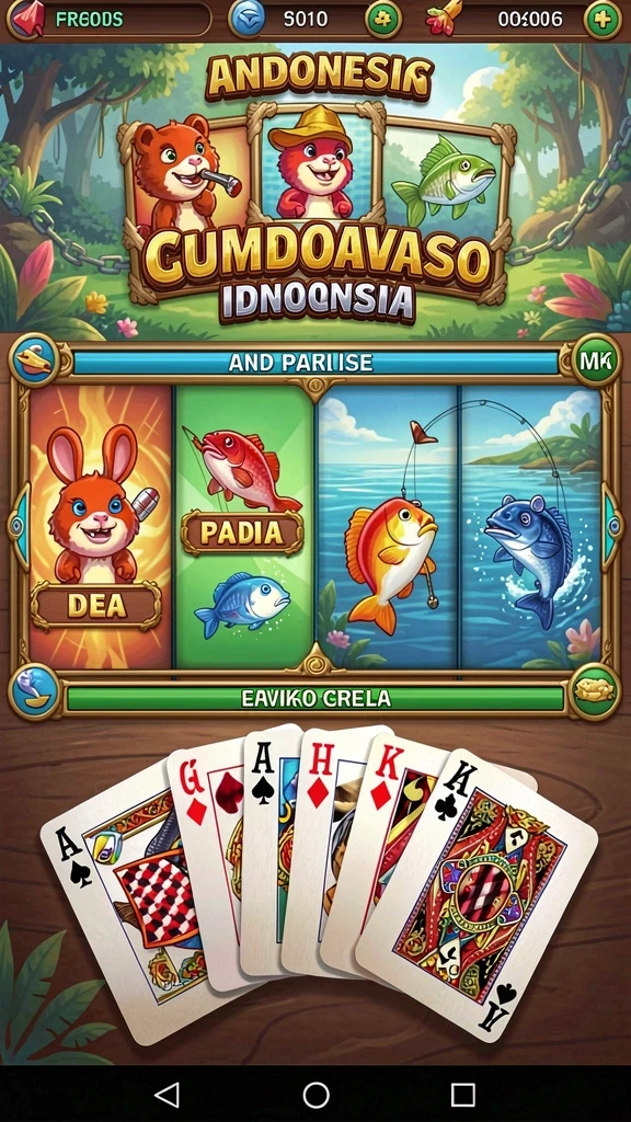 ajaib88 - Tampilan level permainan yang menantang.