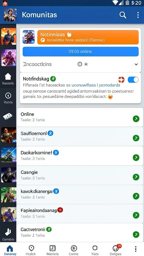idrok - Tampilan level yang menantang dan memikat perhatian.
