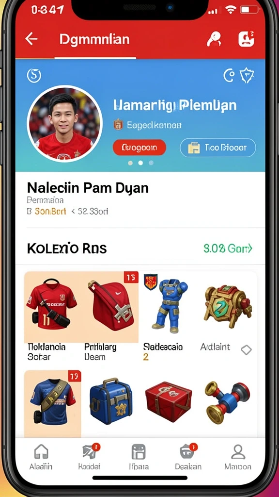 semar123 - Tampilan antarmuka yang bersih dan mudah digunakan.